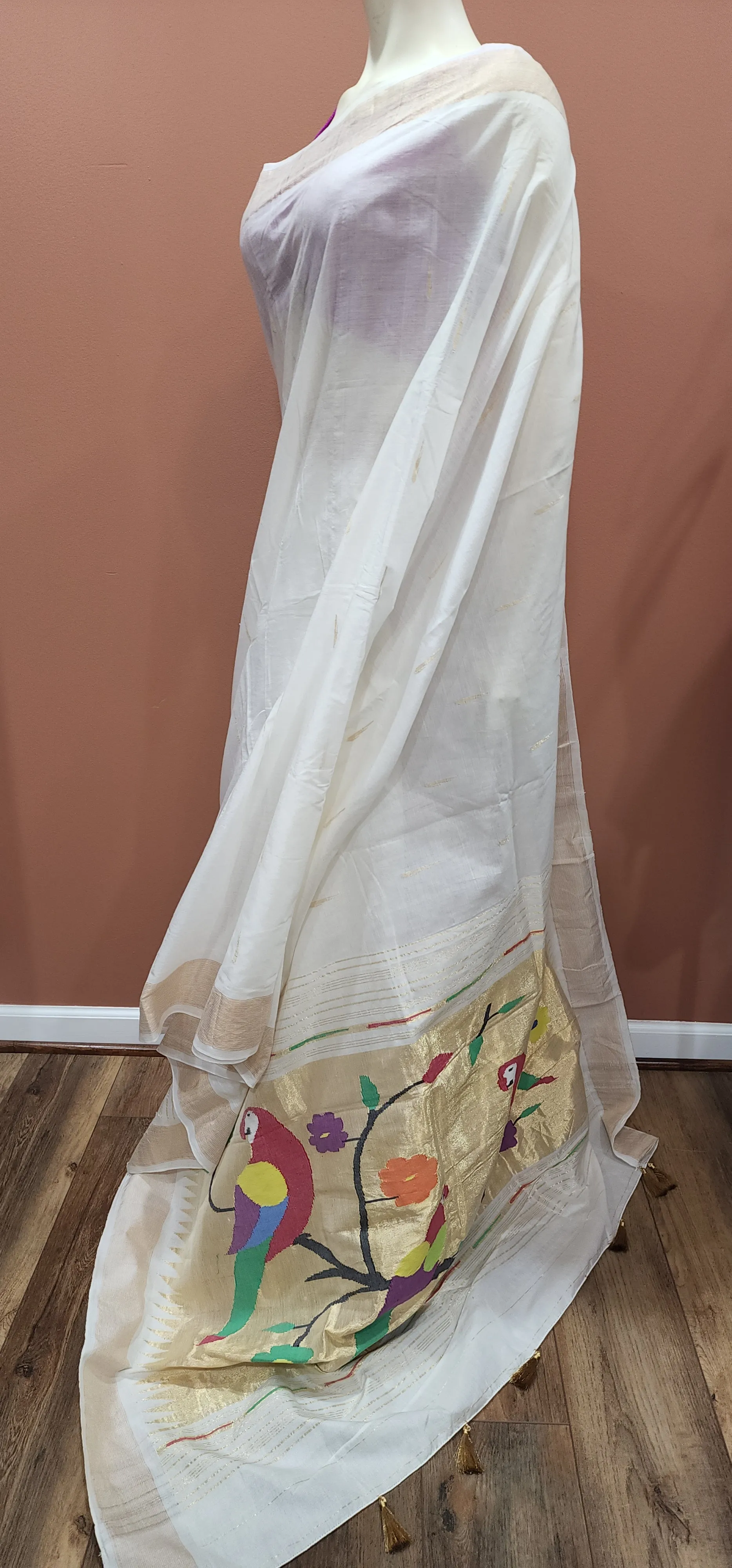Cotton Paitani Saree Collection.