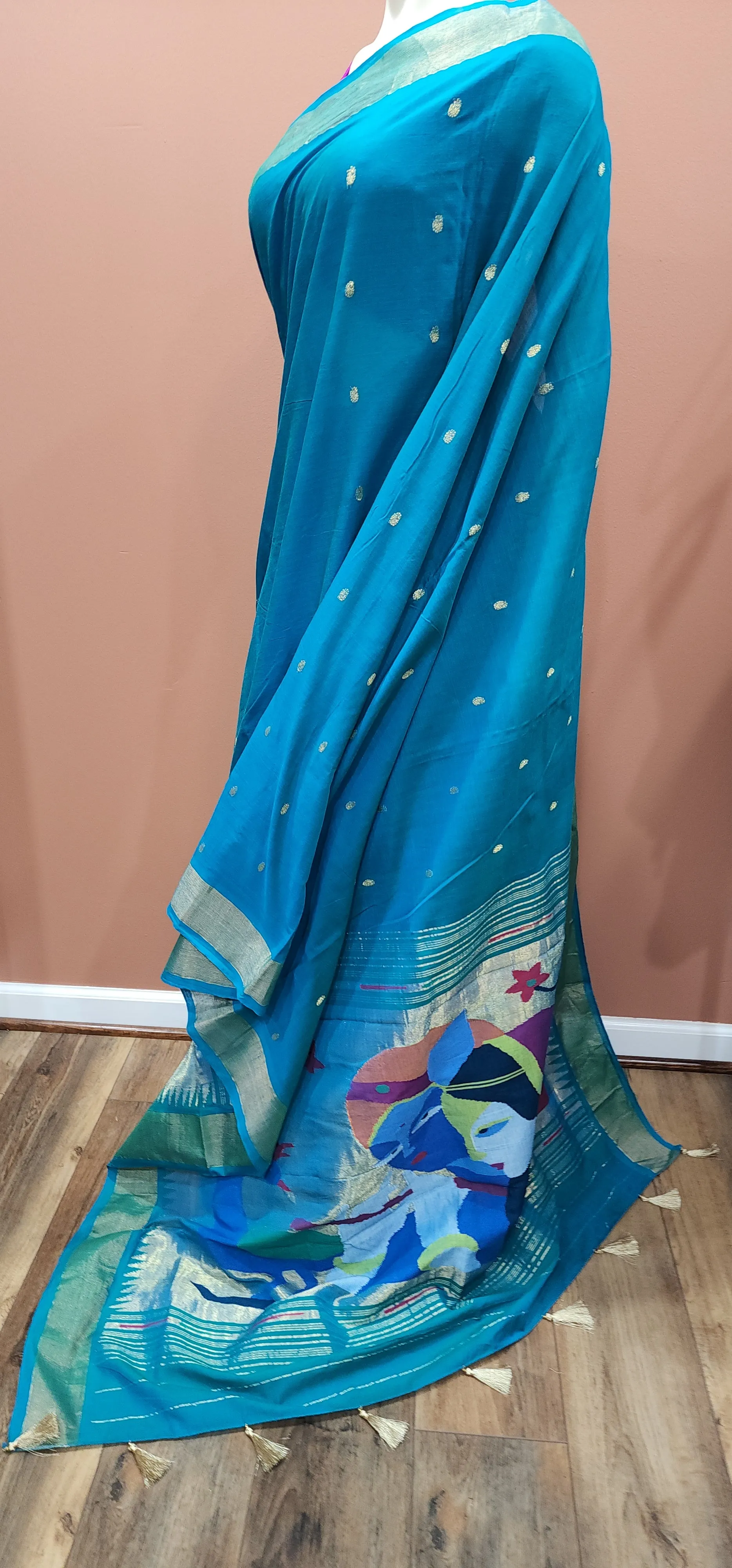 Cotton Paitani Saree Collection.