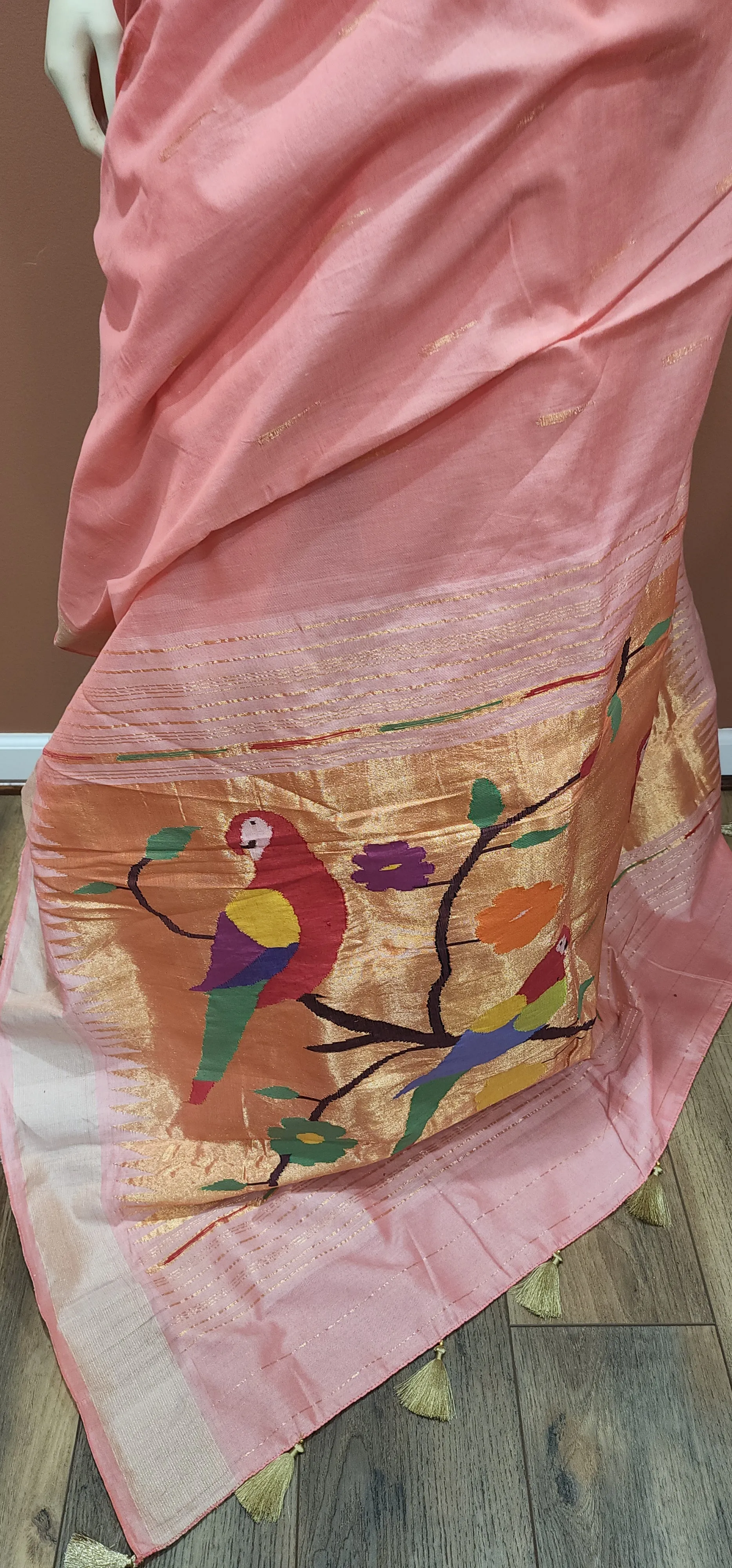 Cotton Paitani Saree Collection.