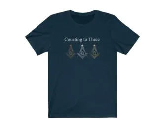 Counting To Three Masonic T-Shirt