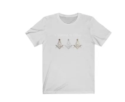Counting To Three Masonic T-Shirt