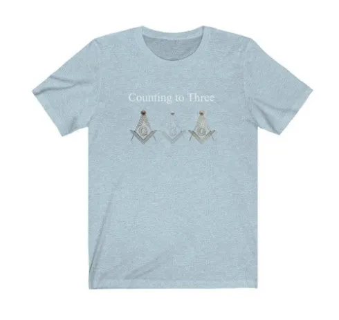 Counting To Three Masonic T-Shirt