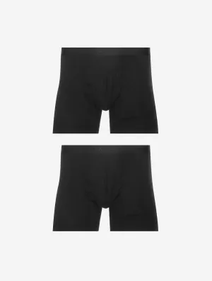 Daily Comfort 2 Pack Boxer Black