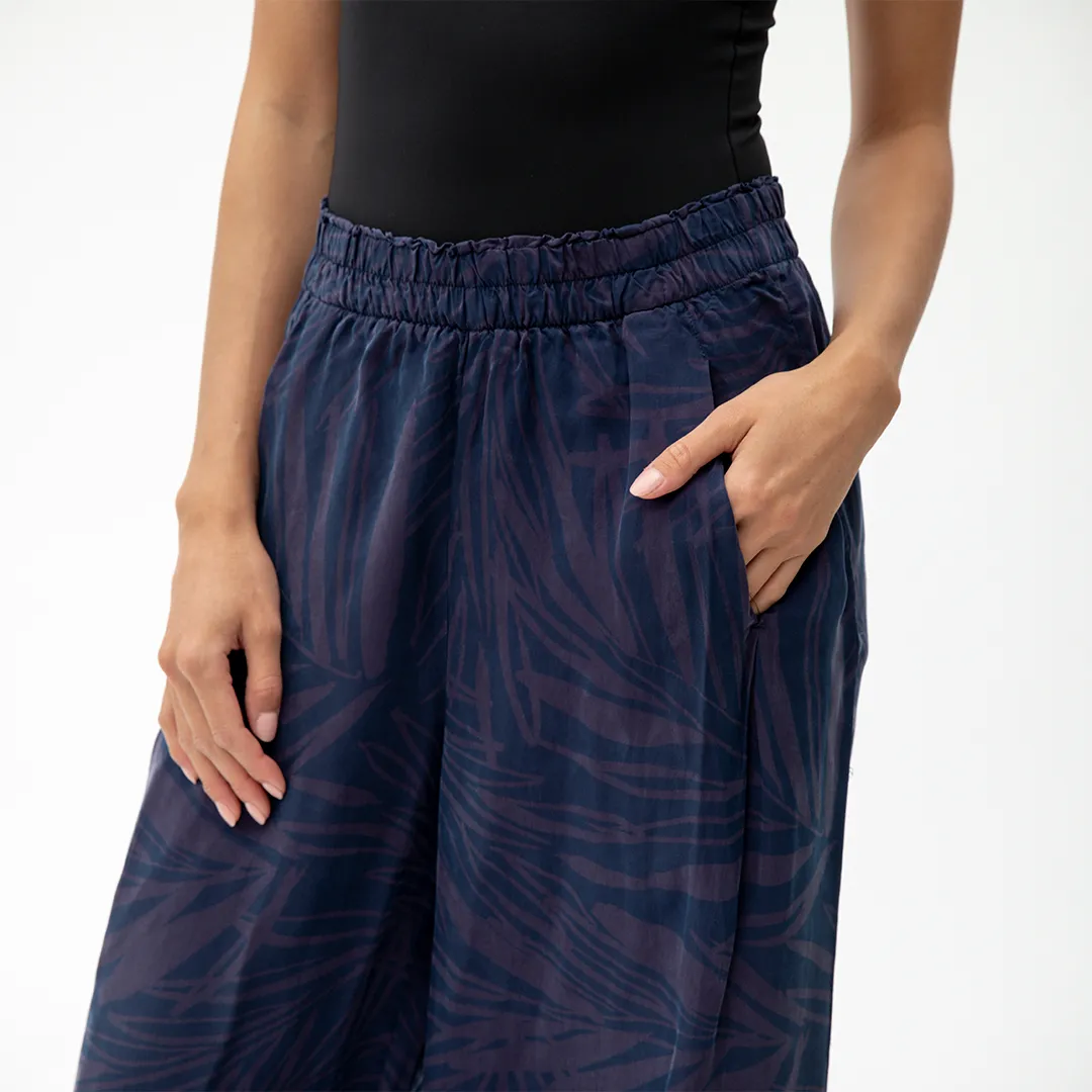 Day Trip Pant - Palm Fronds Sprint