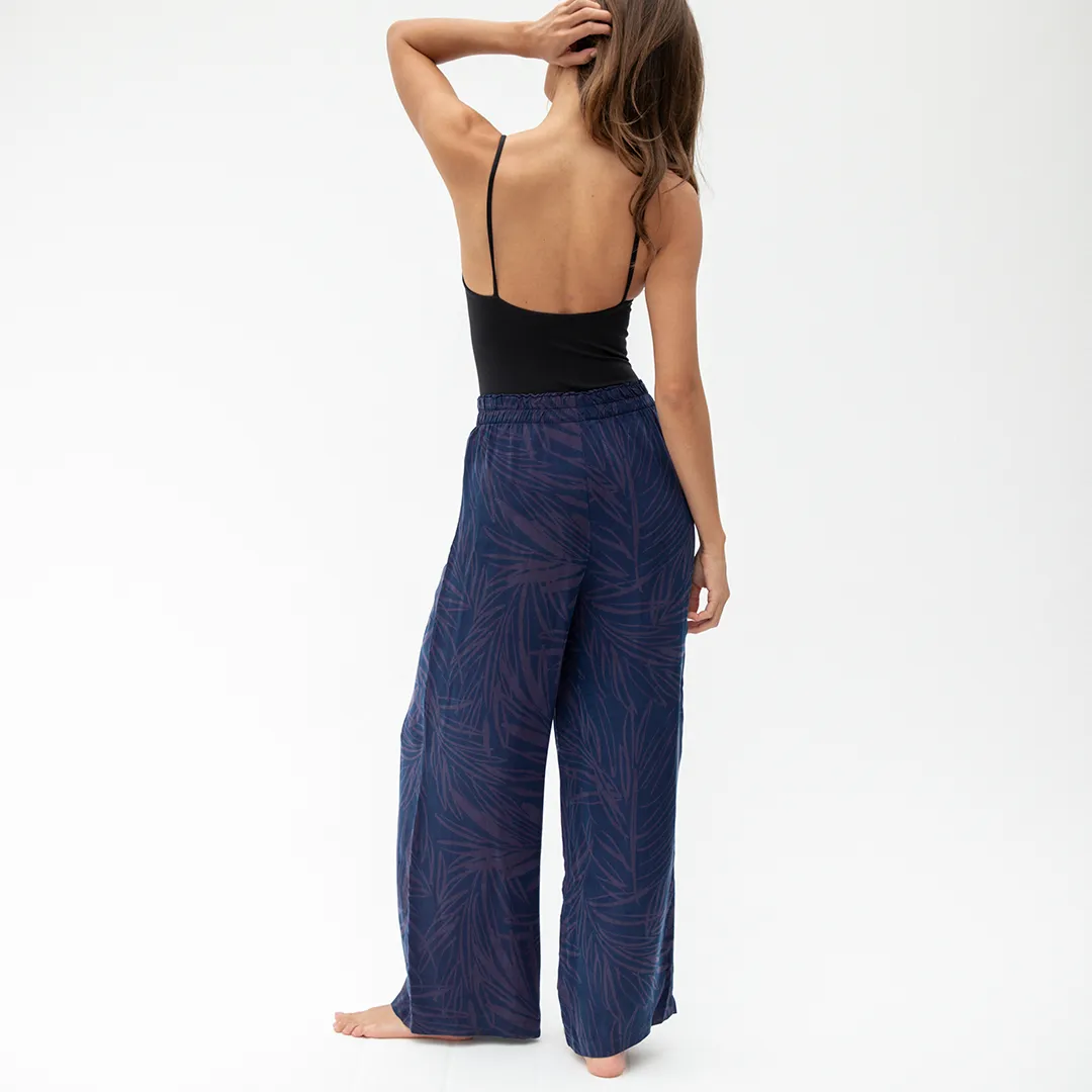 Day Trip Pant - Palm Fronds Sprint