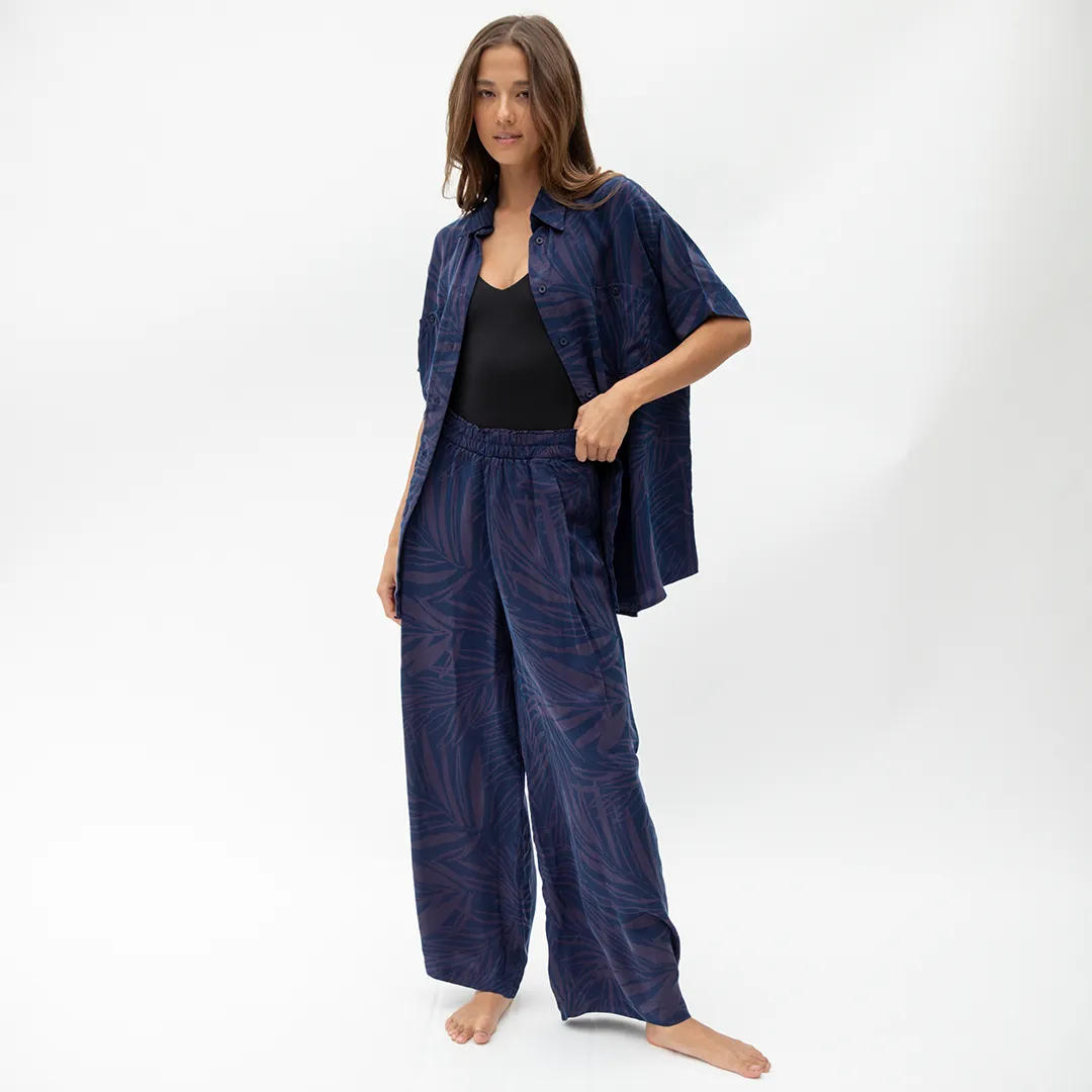 Day Trip Pant - Palm Fronds Sprint