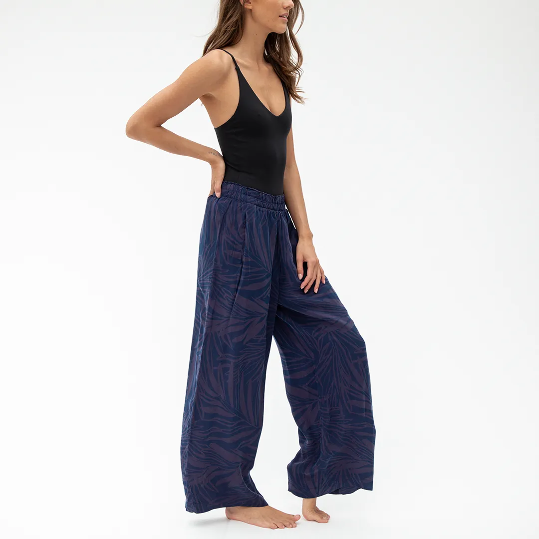 Day Trip Pant - Palm Fronds Sprint