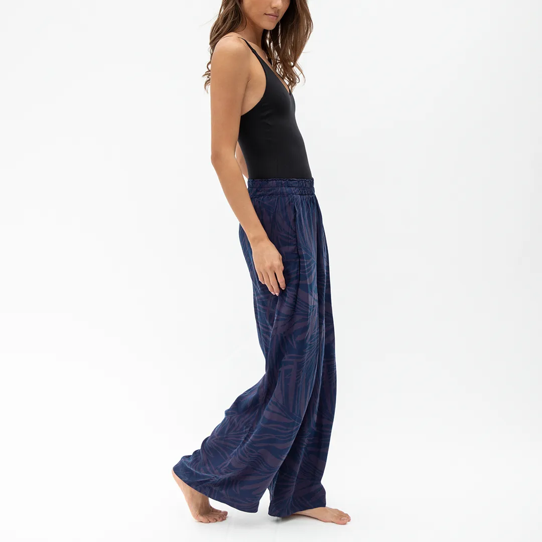 Day Trip Pant - Palm Fronds Sprint