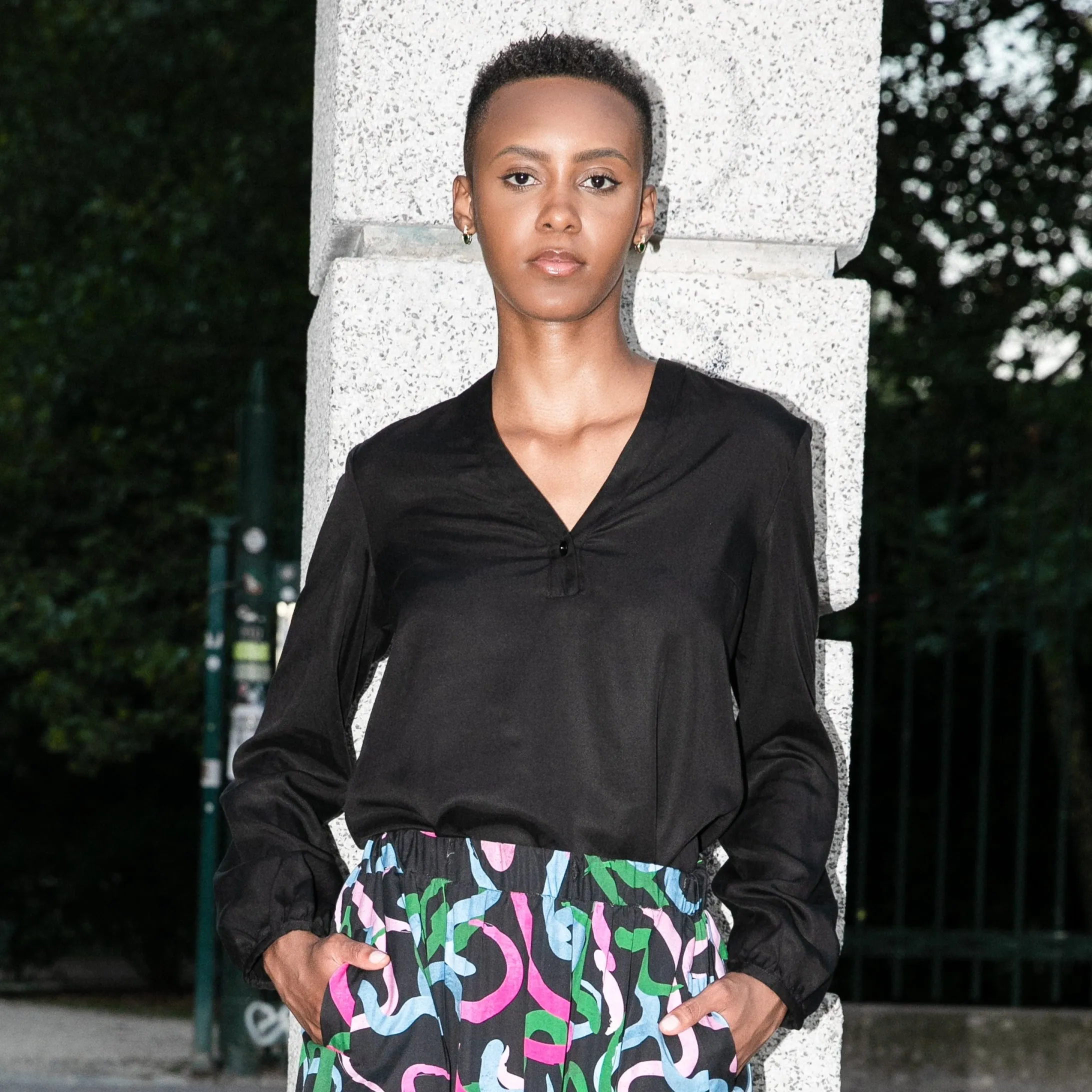 Desert blouse Black