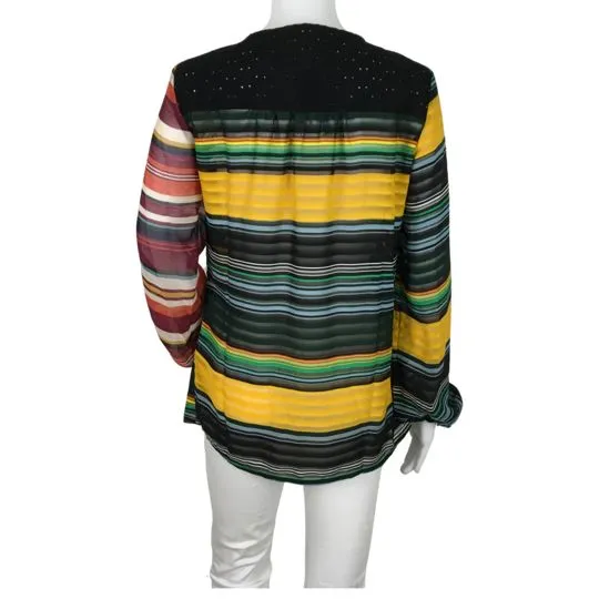 Desigual Cam Glenn Shirt with Colourful Pattern Blouse