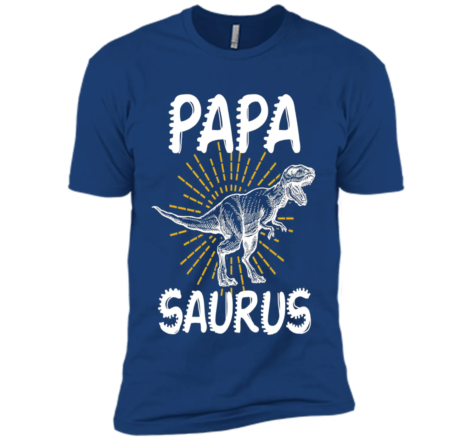 Dinosaur Papa  Proud Papa T- Shirt  Fathers Day Gift