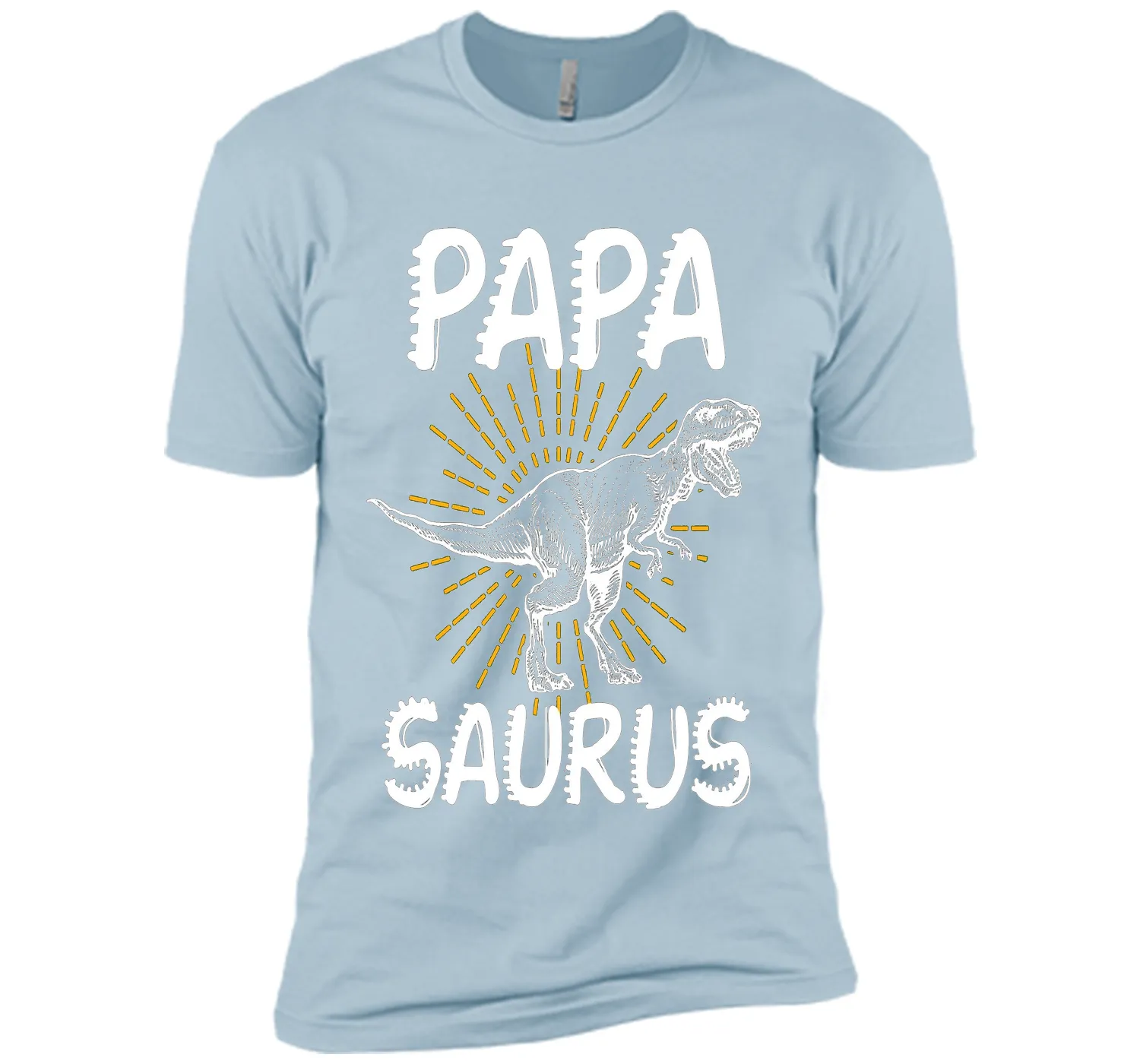 Dinosaur Papa  Proud Papa T- Shirt  Fathers Day Gift
