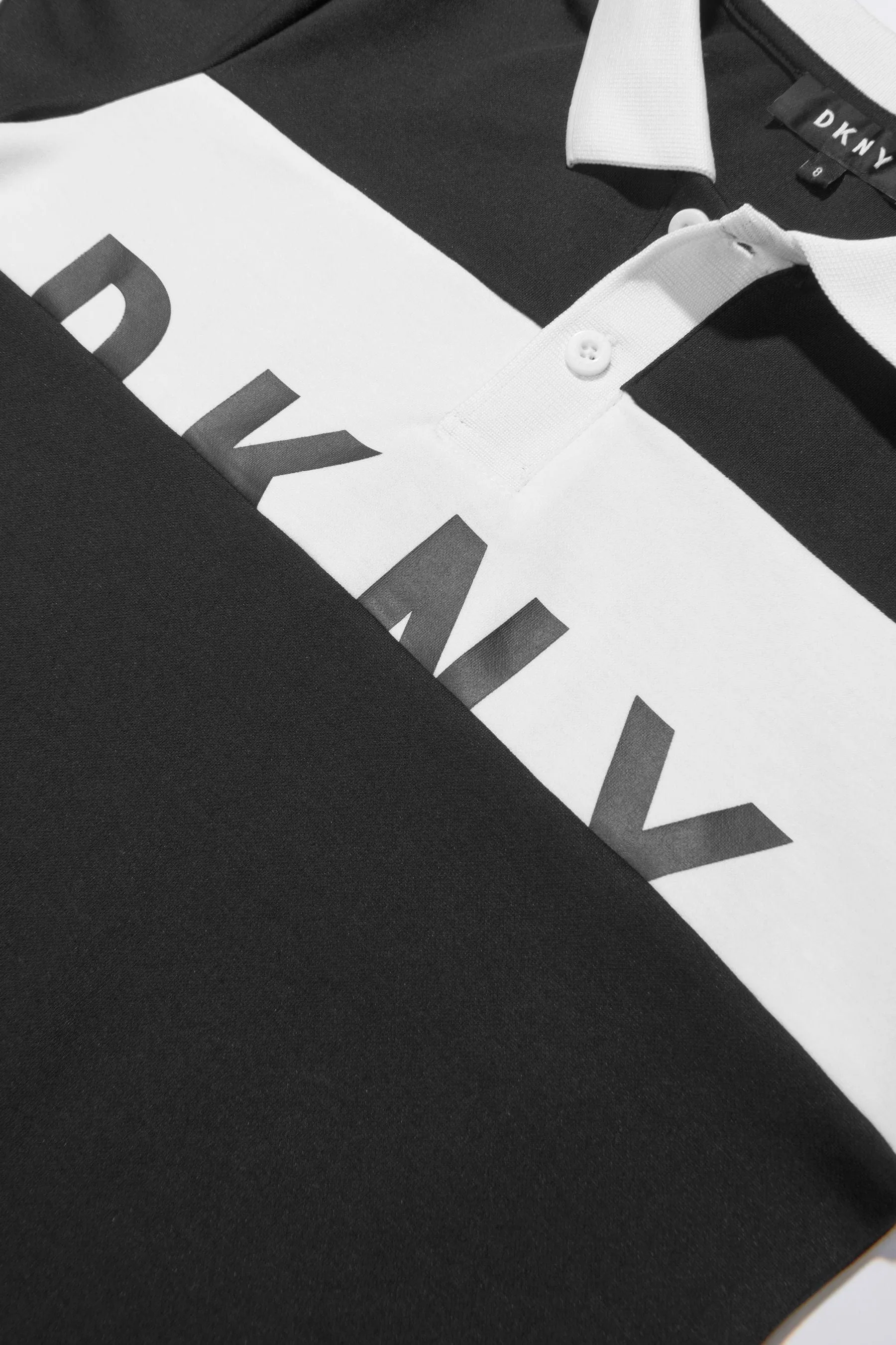 DKNY Boys Cotton Logo Polo Shirt