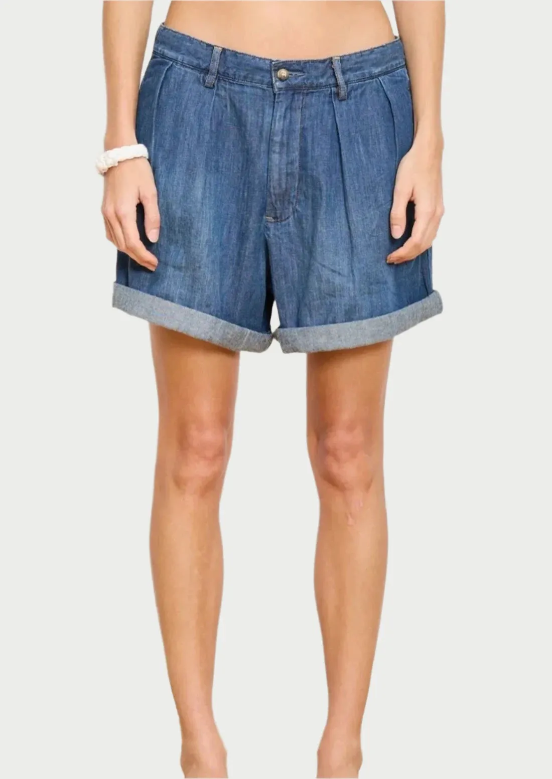 Double Pleat Shorts