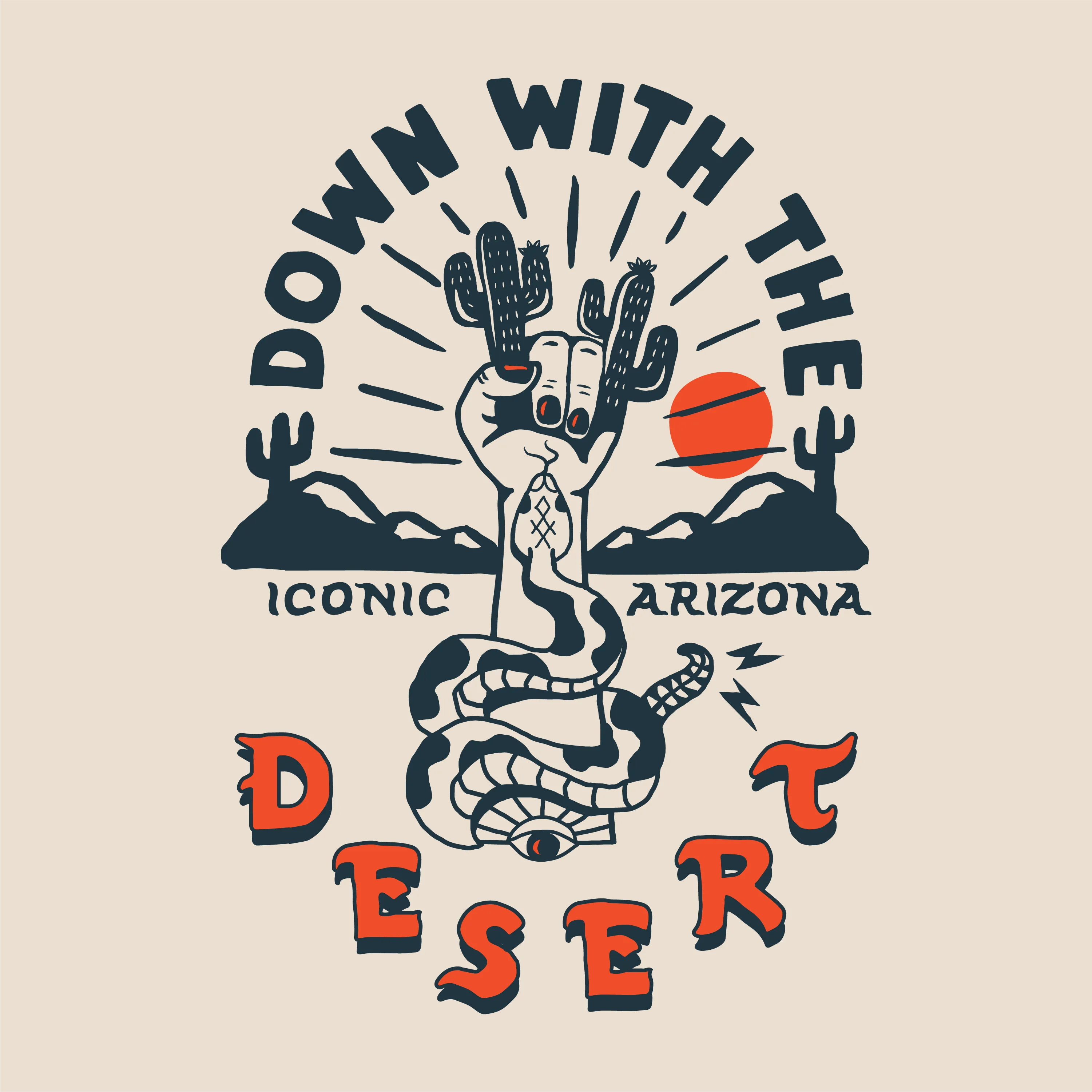 Down With the Desert Unisex Tee