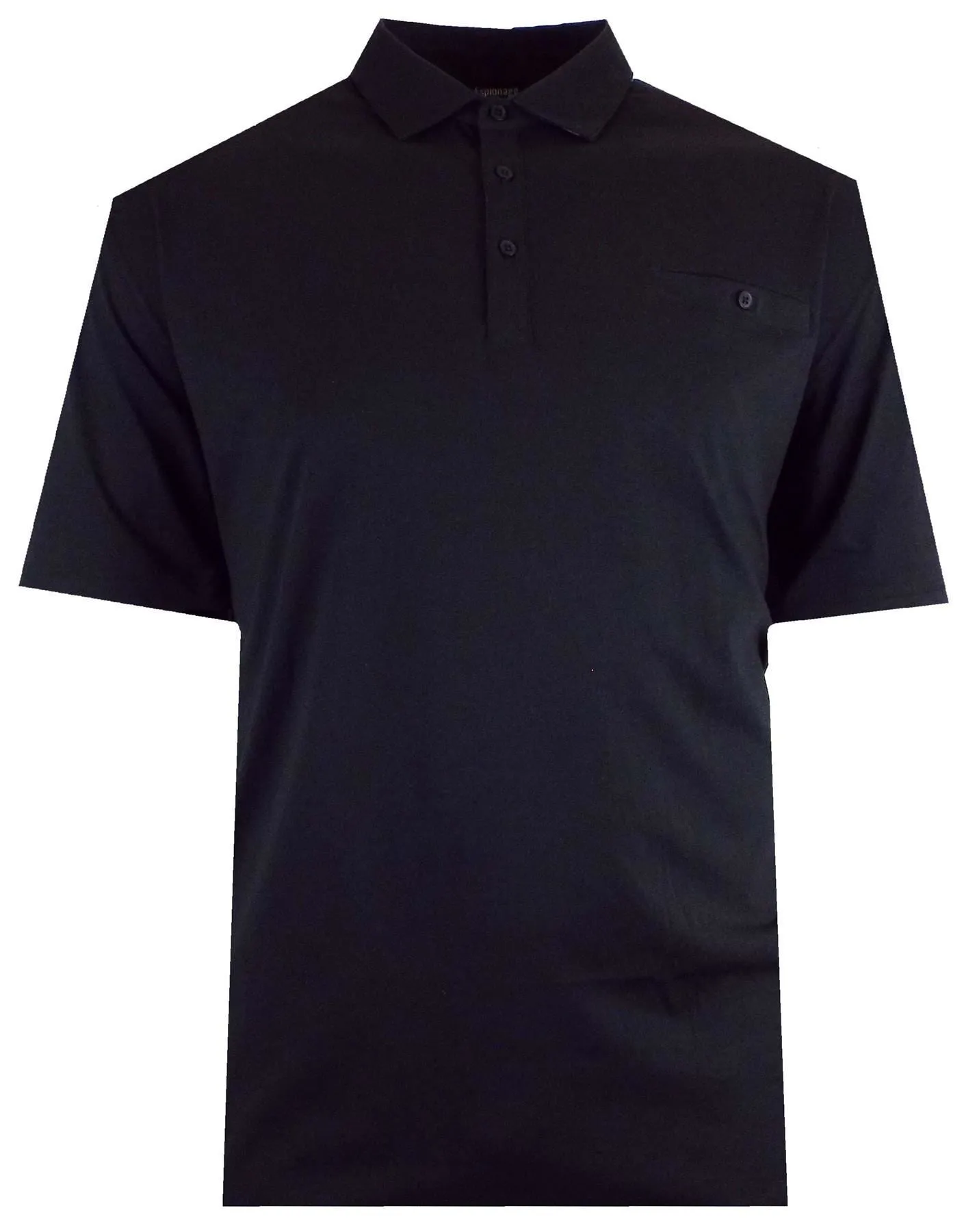 Espionage Men's Short Sleeve Jersey Polo P208 in 3 Colours, 2XL-8XL