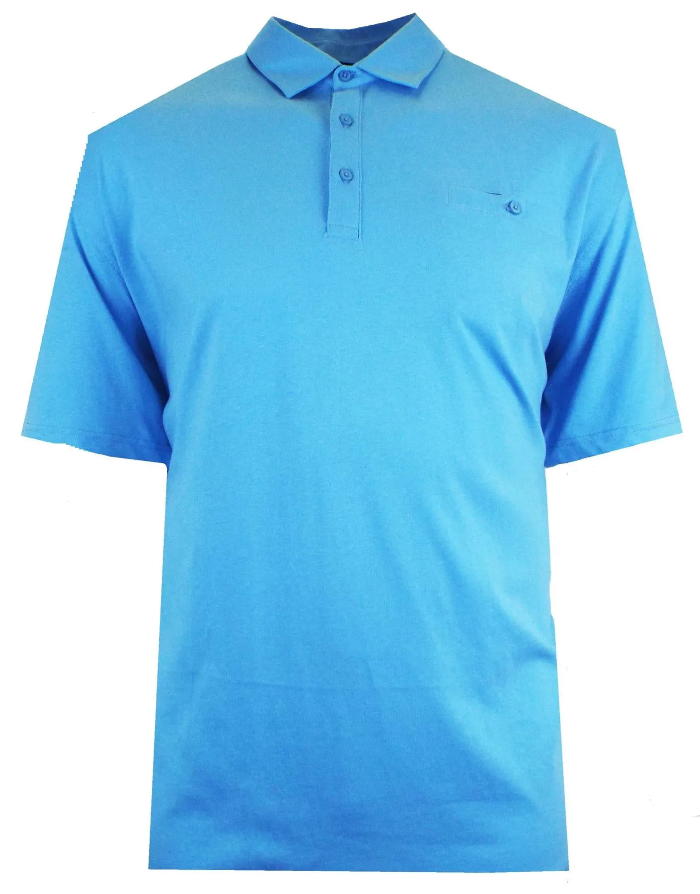 Espionage Men's Short Sleeve Jersey Polo P208 in 3 Colours, 2XL-8XL
