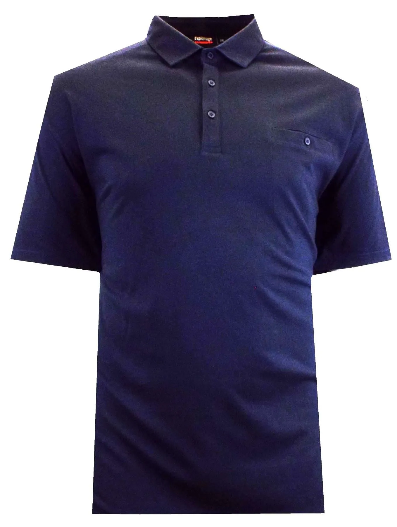 Espionage Men's Short Sleeve Jersey Polo P208 in 3 Colours, 2XL-8XL