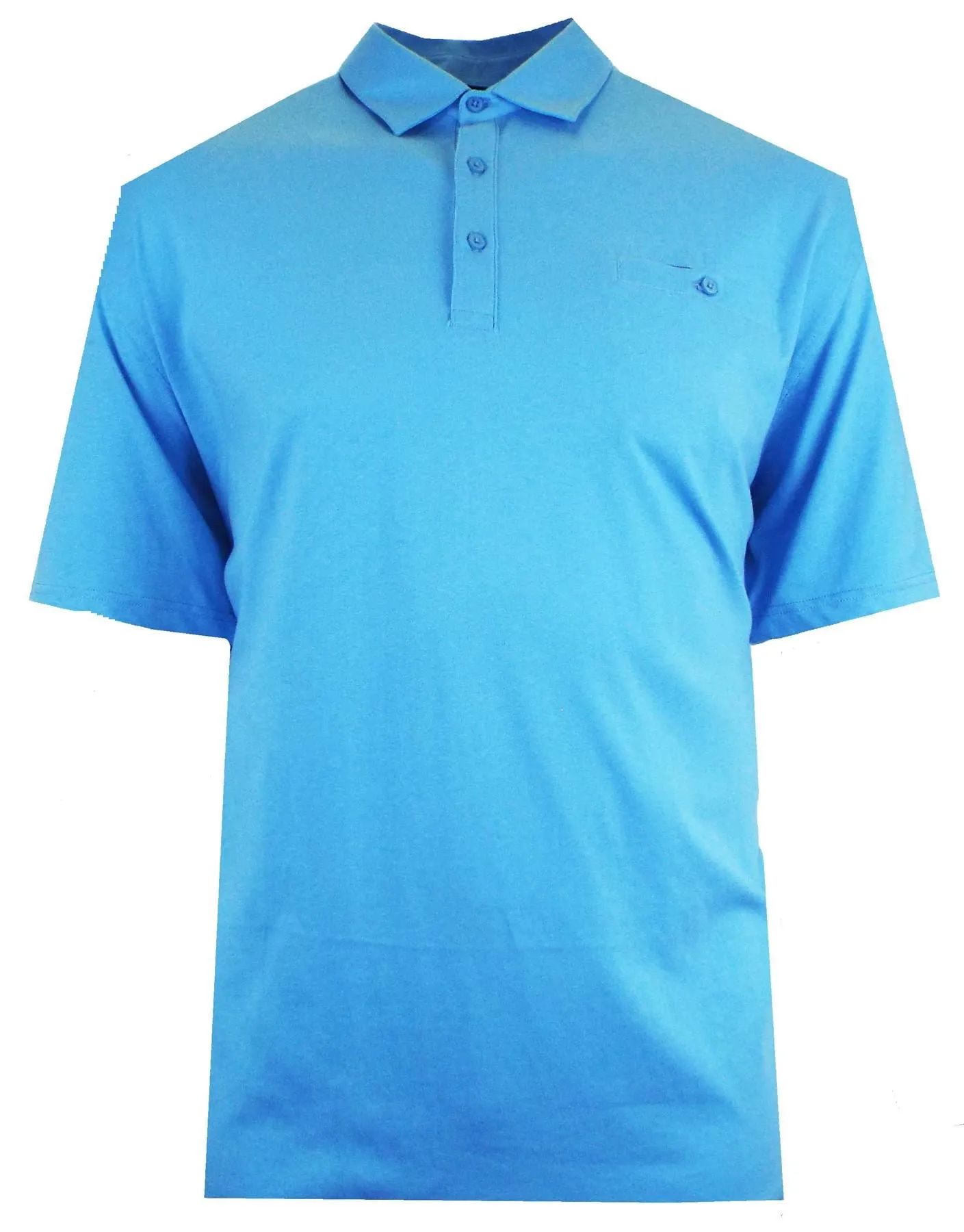 Espionage Men's Short Sleeve Jersey Polo P208 in 3 Colours, 2XL-8XL