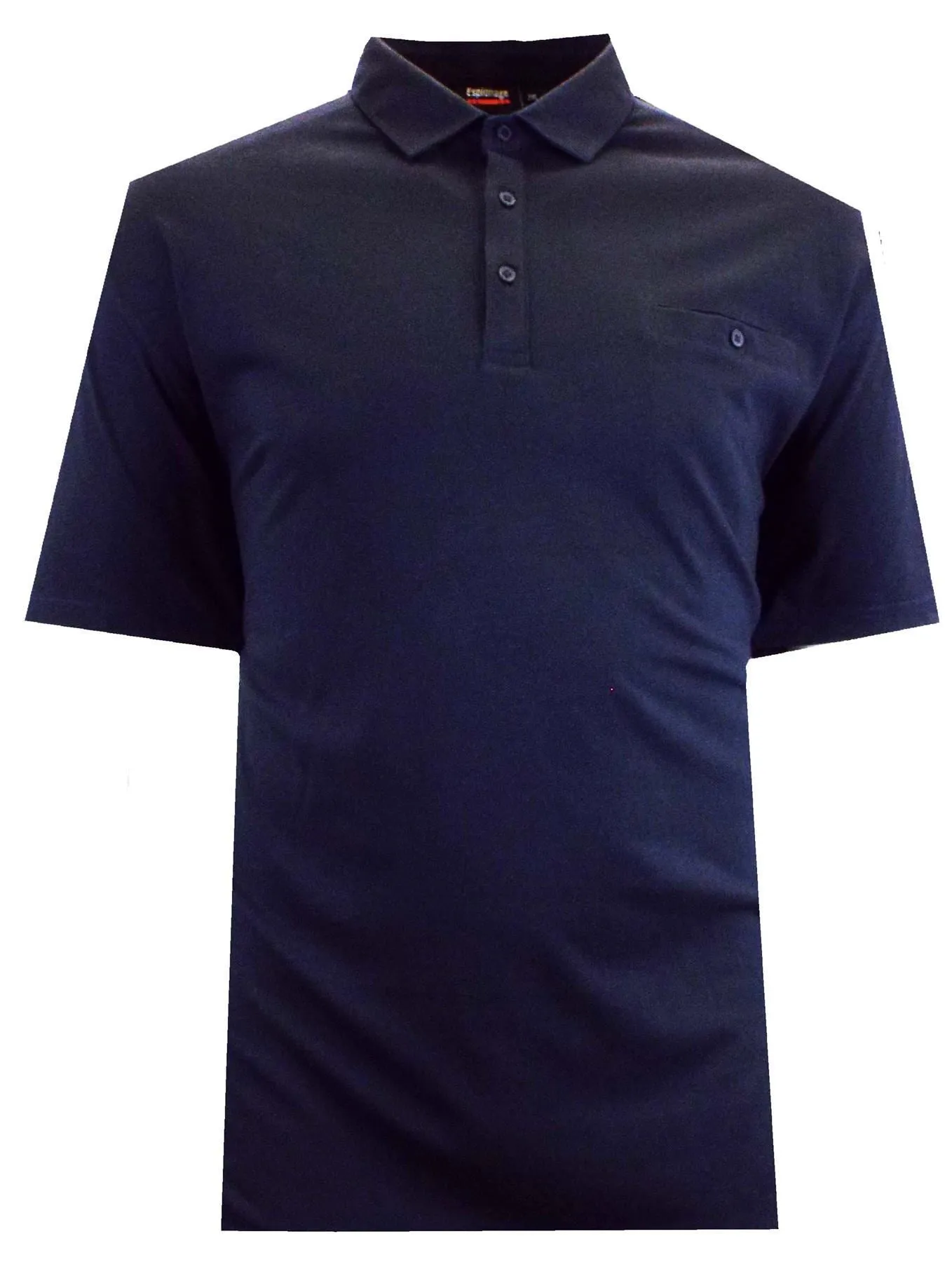 Espionage Men's Short Sleeve Jersey Polo P208 in 3 Colours, 2XL-8XL