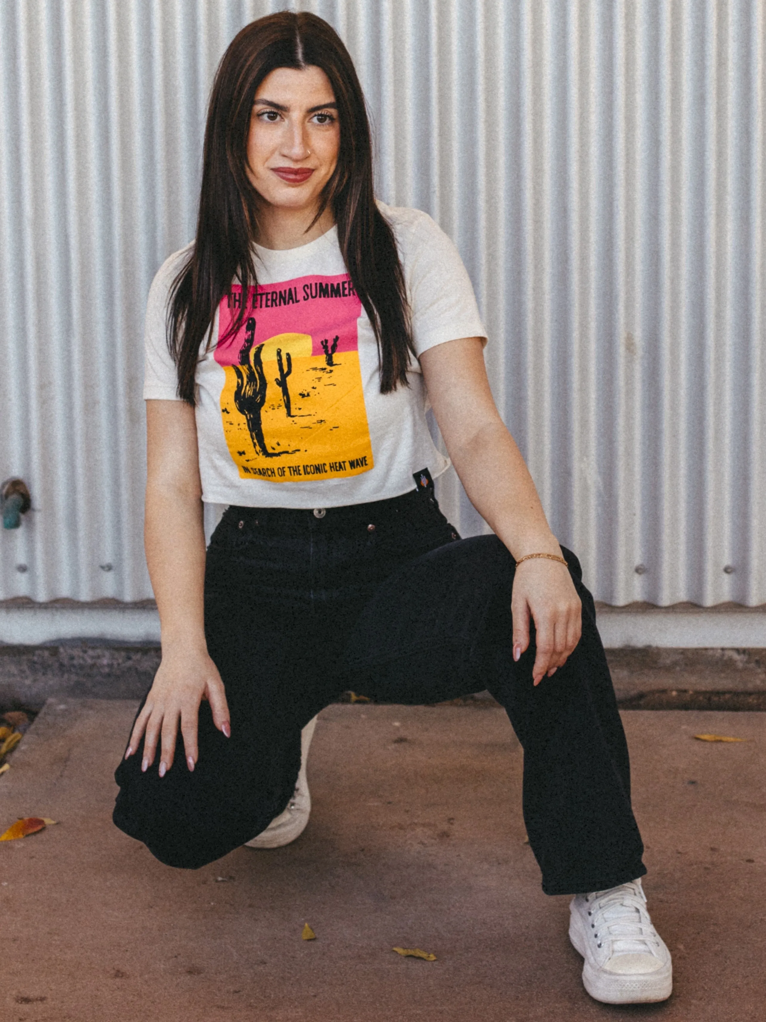 Eternal Summer Ladies Crop Tee