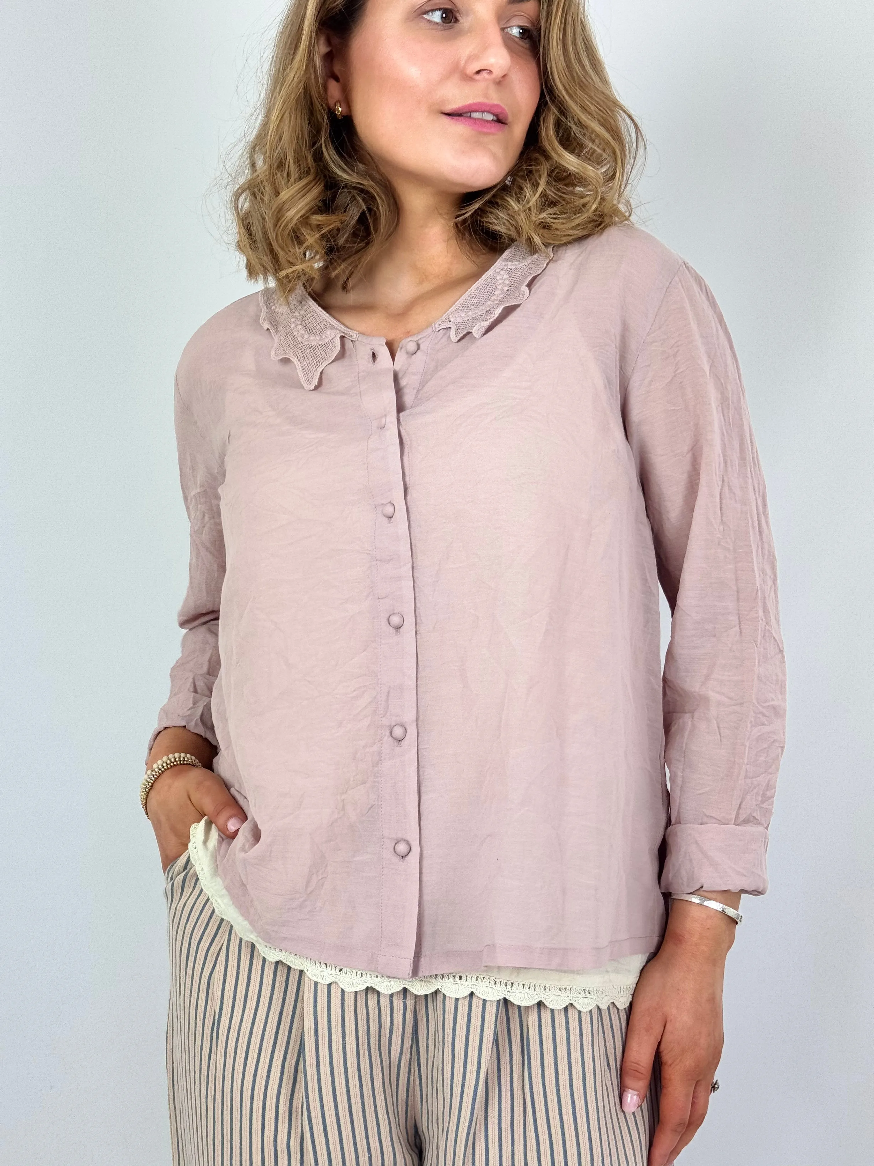 Ewa i Walla Agna Blouse Mauve