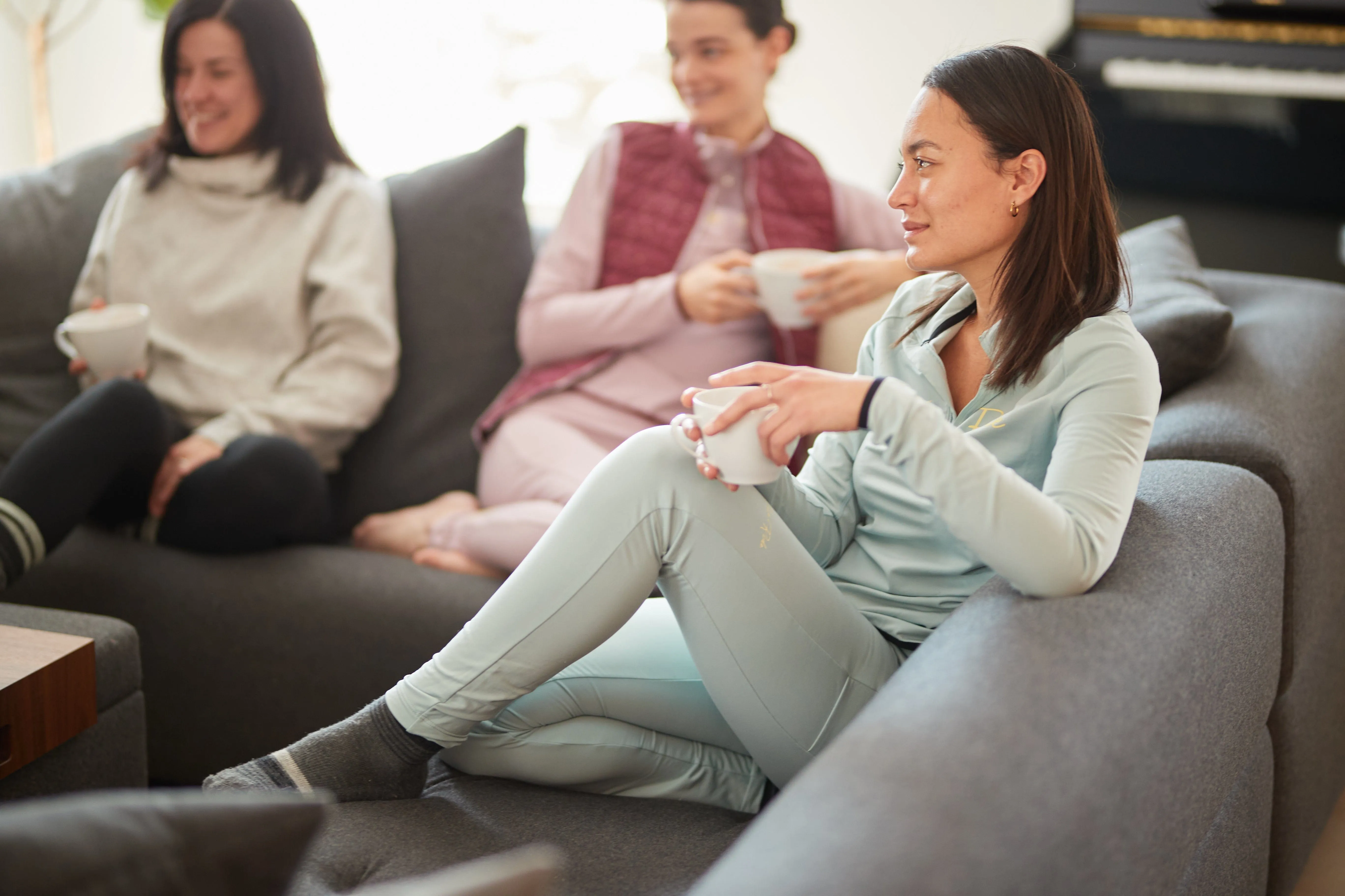 (FINAL SALE) - winter base layer leggings for warmth & breathability