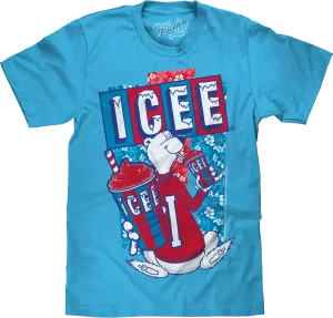 Floral Polar Bear ICEE T-Shirt