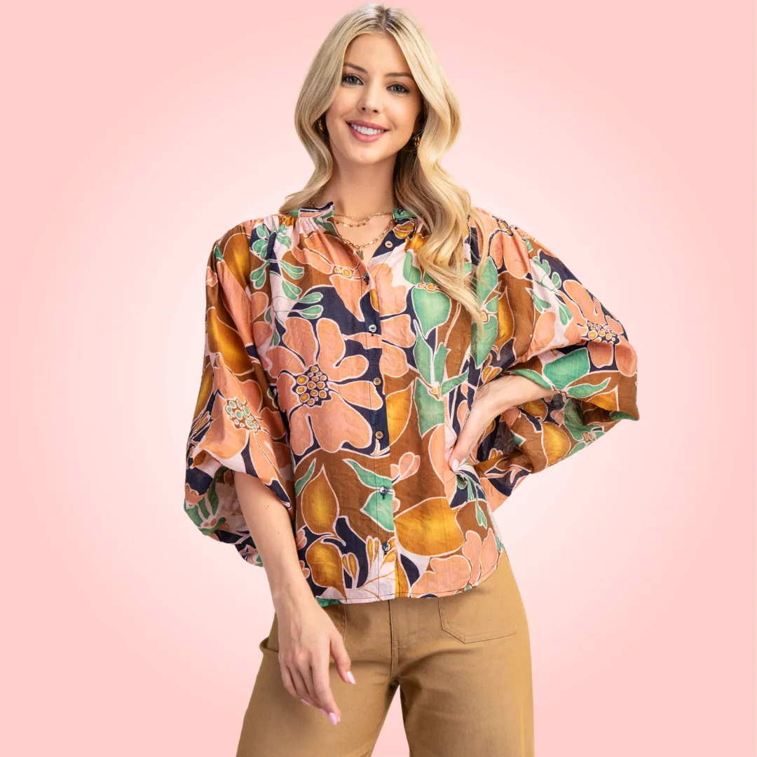 Flowers Blouse