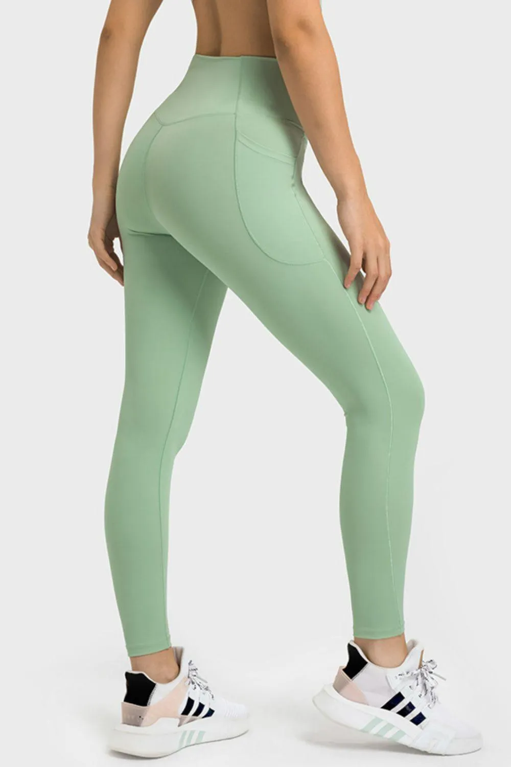 Form-Fitting Comfort V-Waist Yoga Leggings