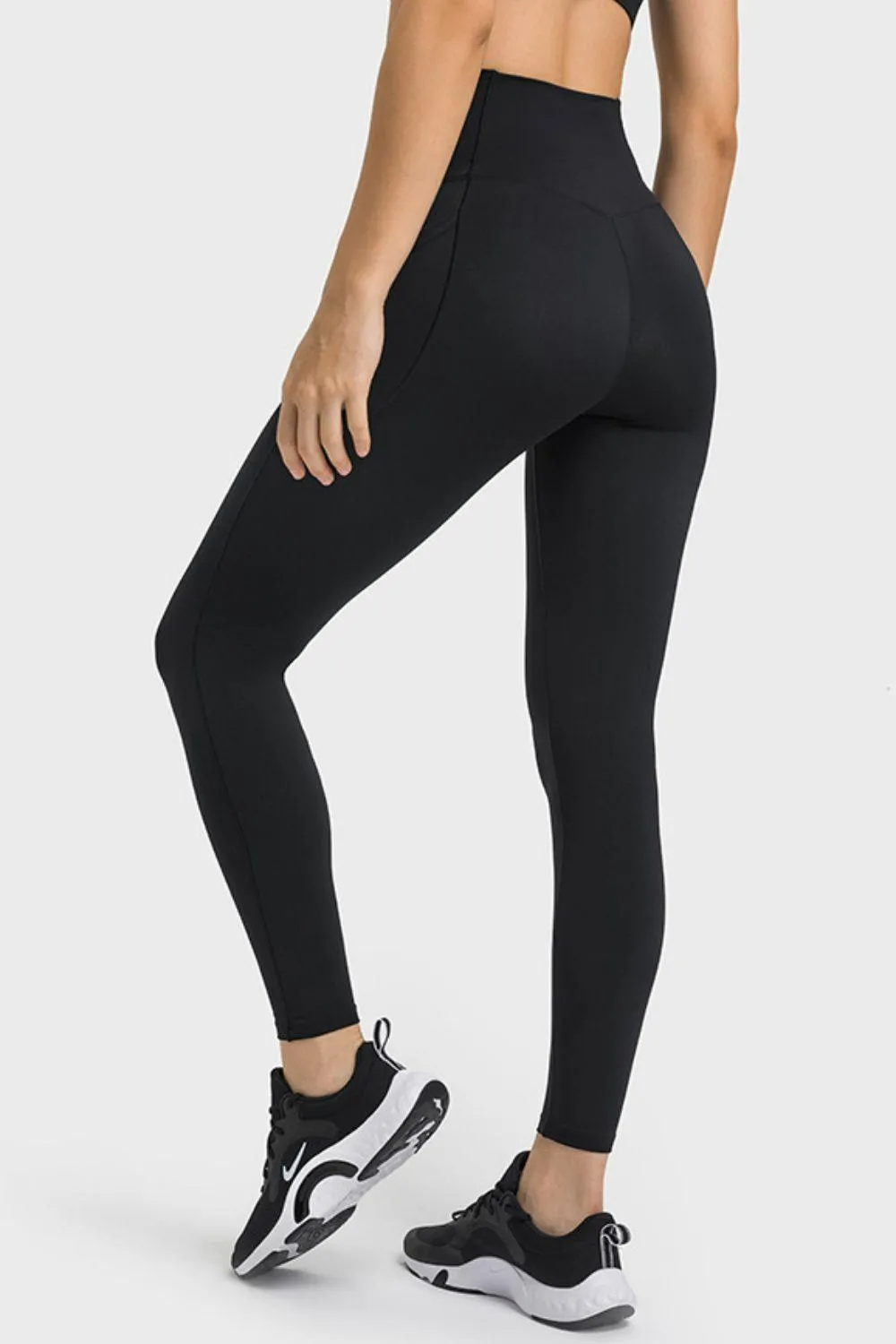 Form-Fitting Comfort V-Waist Yoga Leggings