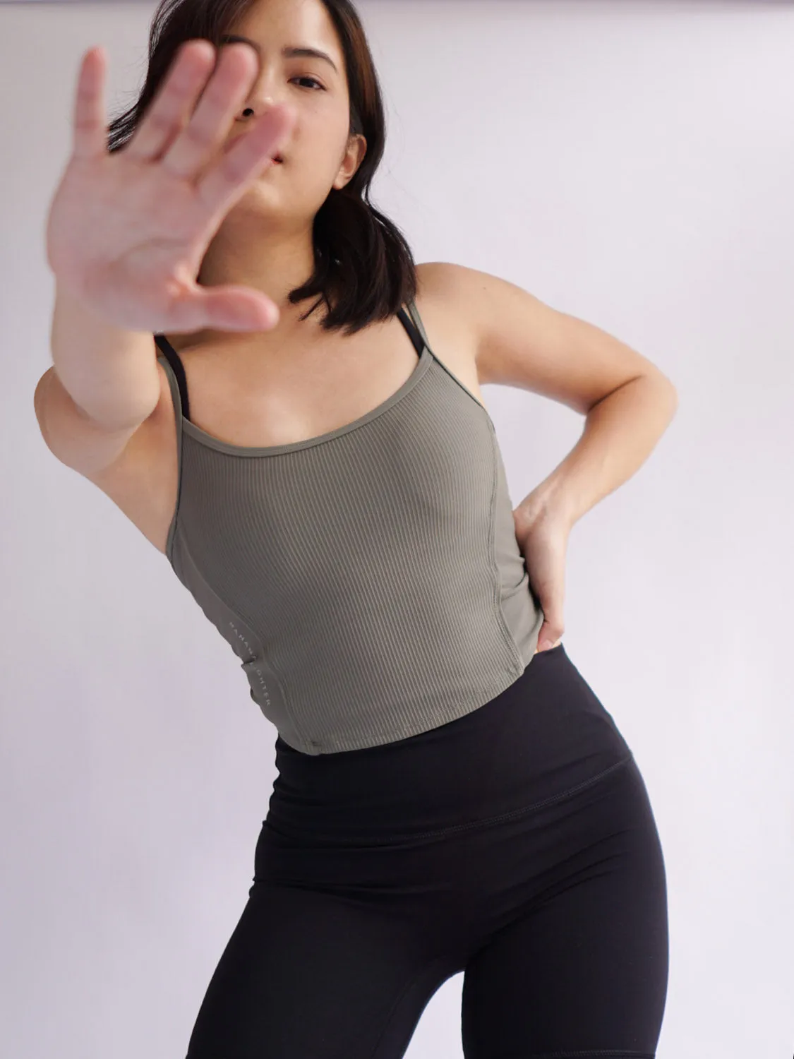 Freya Knot Top- Forest