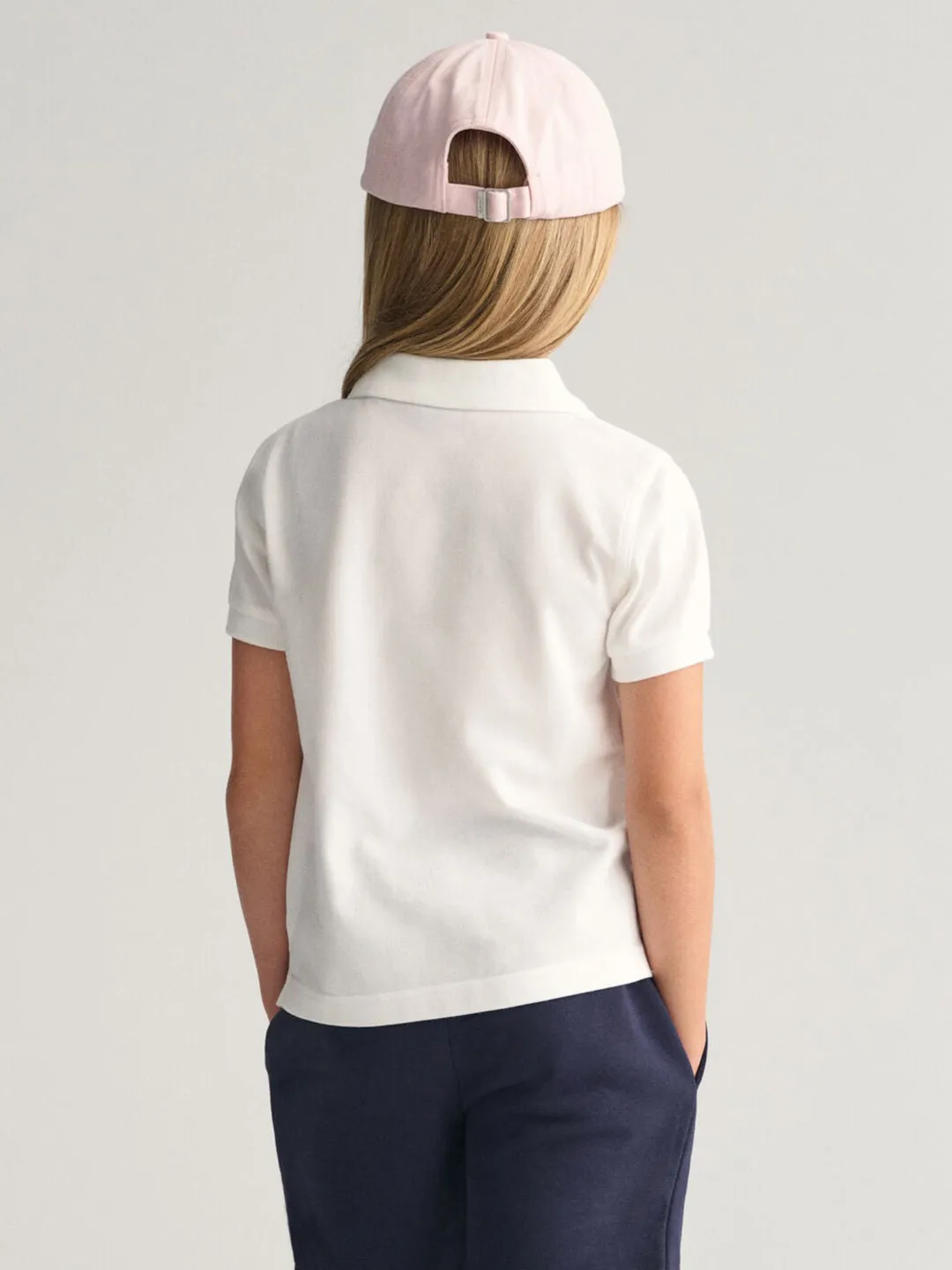 Gant Kids White Fashion Regular Fit Polo T-Shirt