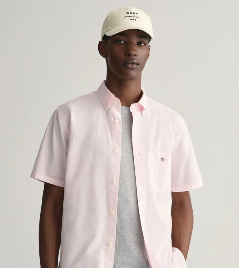GANT<BR>
Poplin Short Sleeve Shirt<BR>
662/110/455<BR>