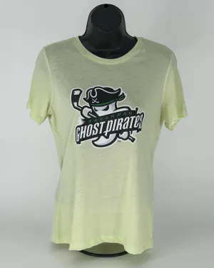 Ghost Pirates Light Green Primary Logo T-Shirt