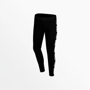 GIRL'S SIGNATURE MID RISE COTTON LEGGINGS