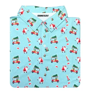 Golfing Santa Polo