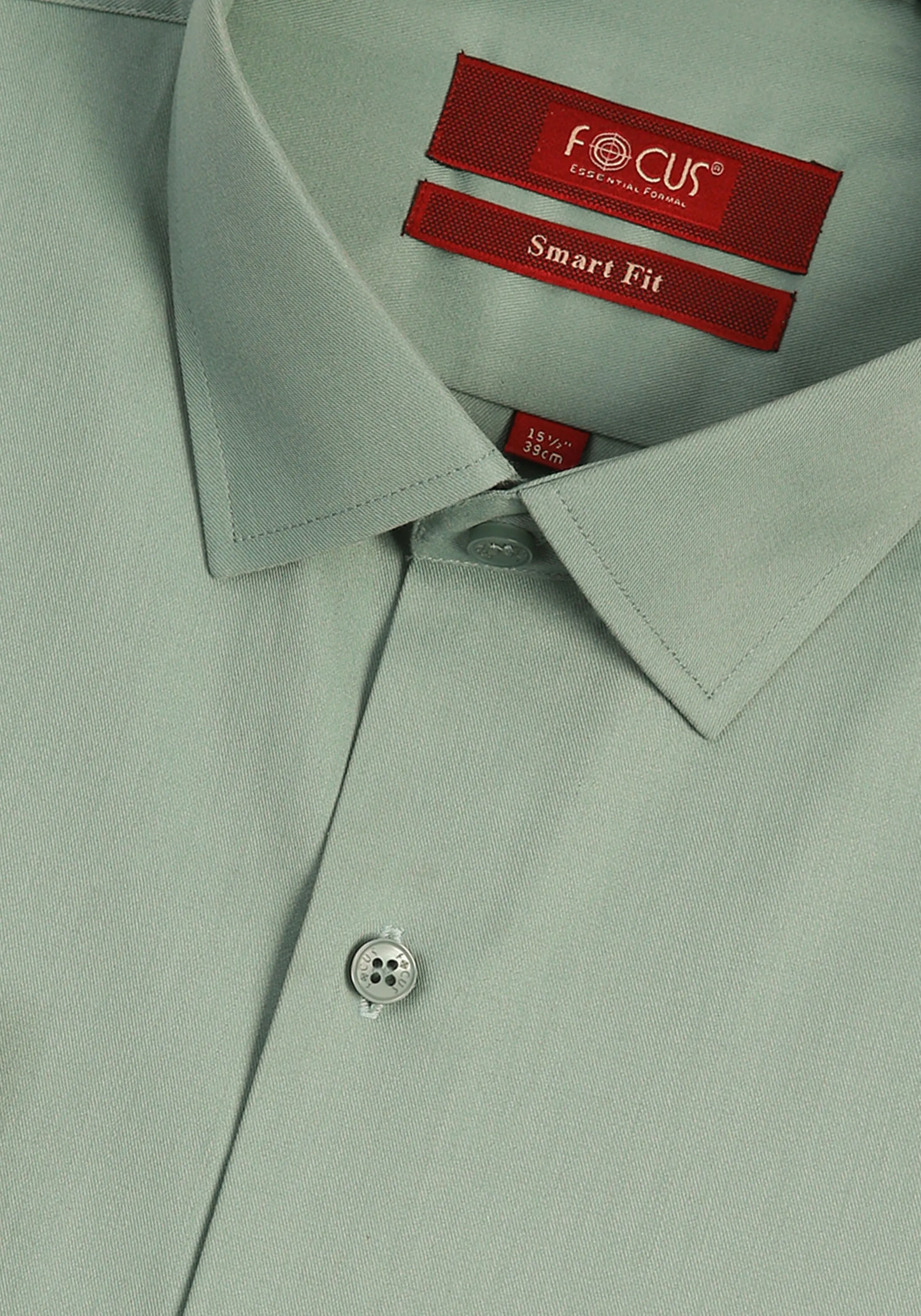Green Perfect Plain Dress Shirt