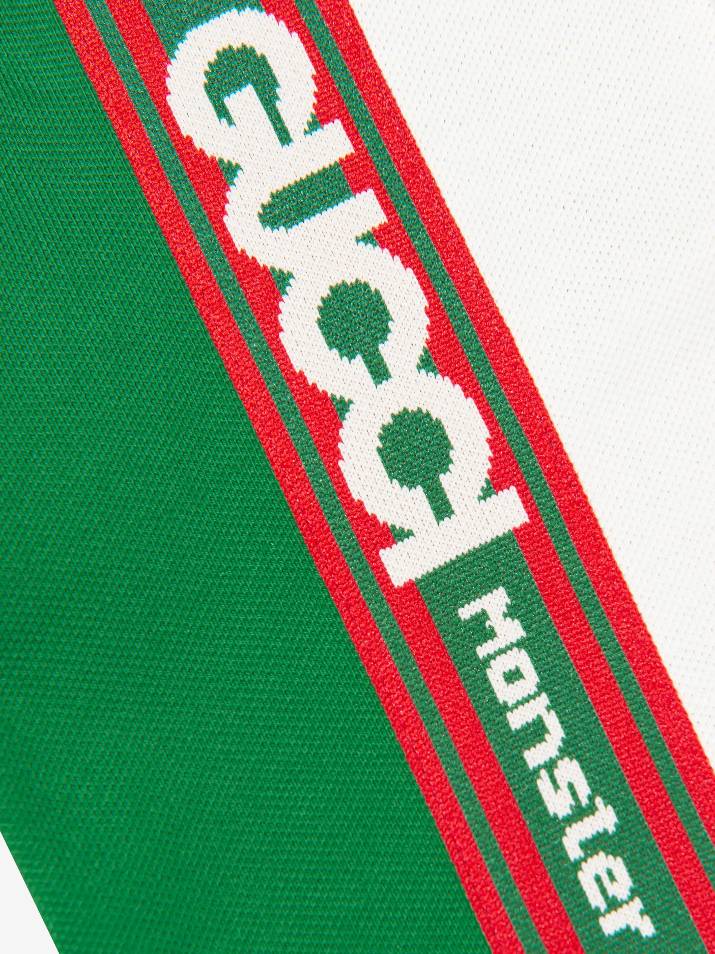 Gucci Baby Boys Logo Polo Shirt in Green