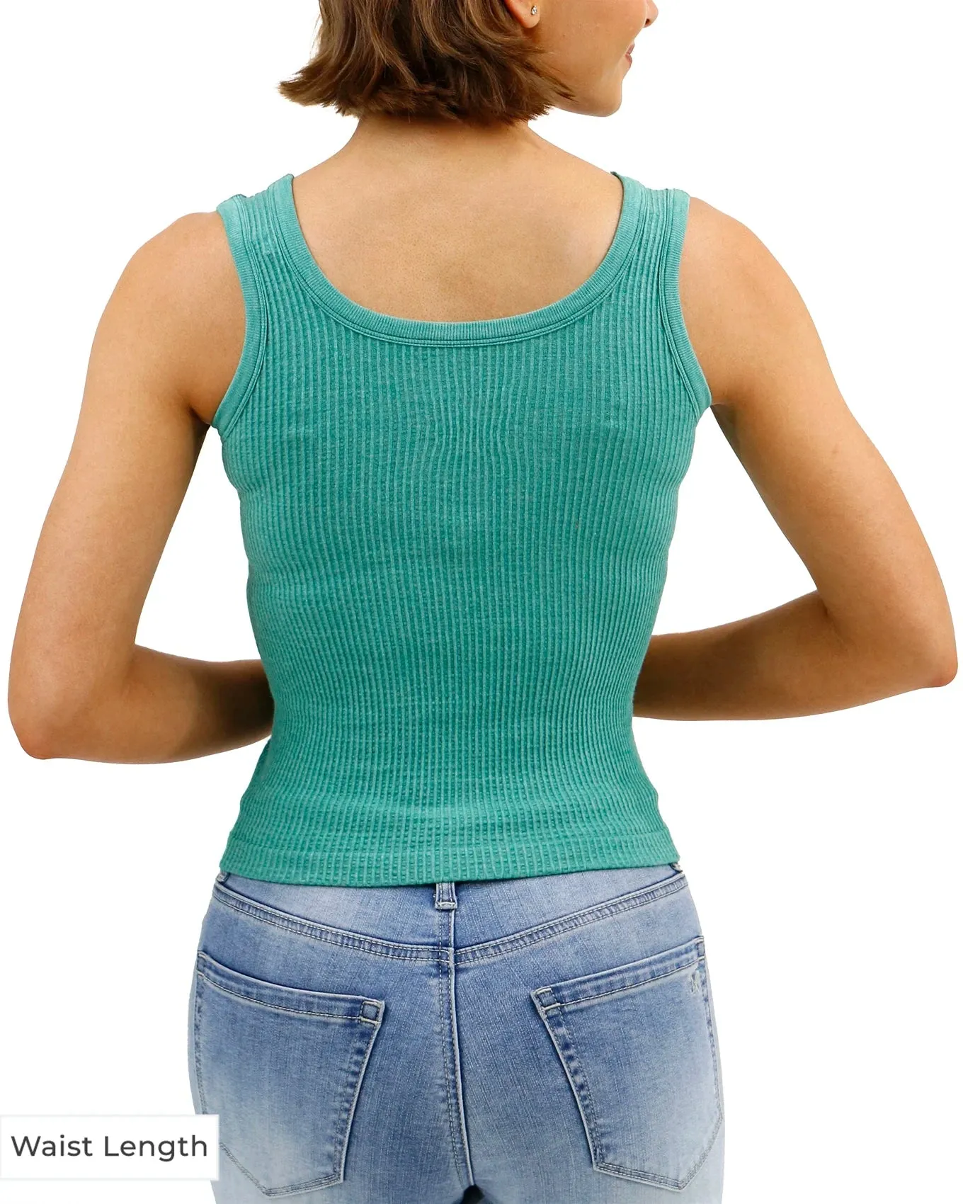Heathered Green Brami Tank