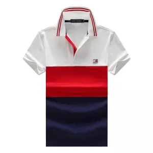 HF Custom Fit Logo Designed Red, White And Blue Shirt