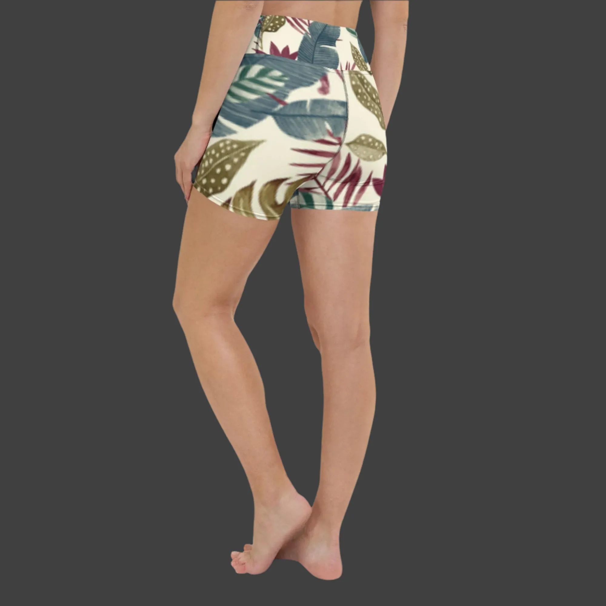 High-Waisted Yoga Shorts for Comfort & Flexibility