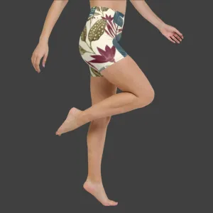High-Waisted Yoga Shorts for Comfort & Flexibility
