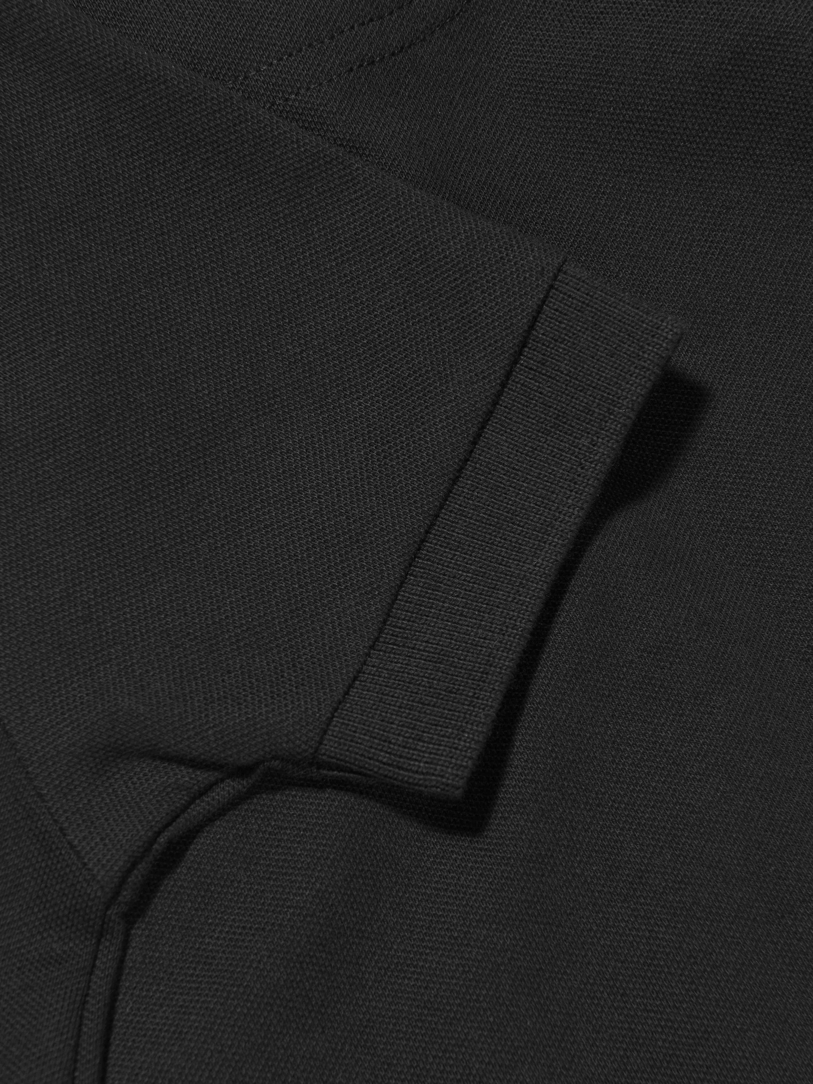 Hugo Boys Logo Polo Shirt in Black