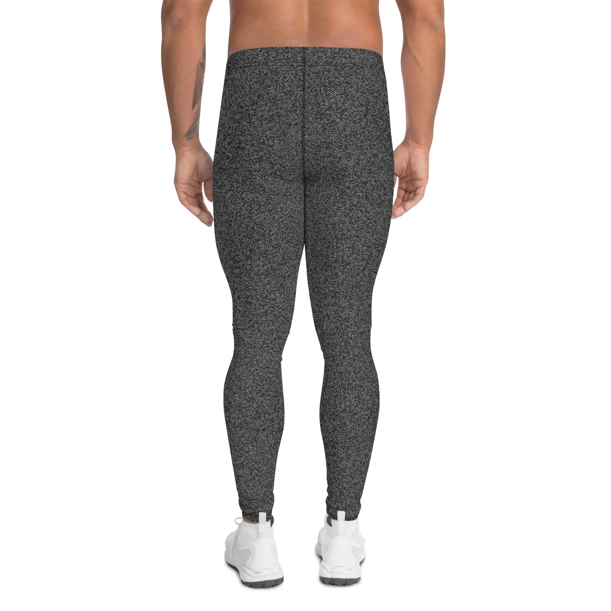 Humble Sportswear™ Men's Pattens Grey Performance Leggings