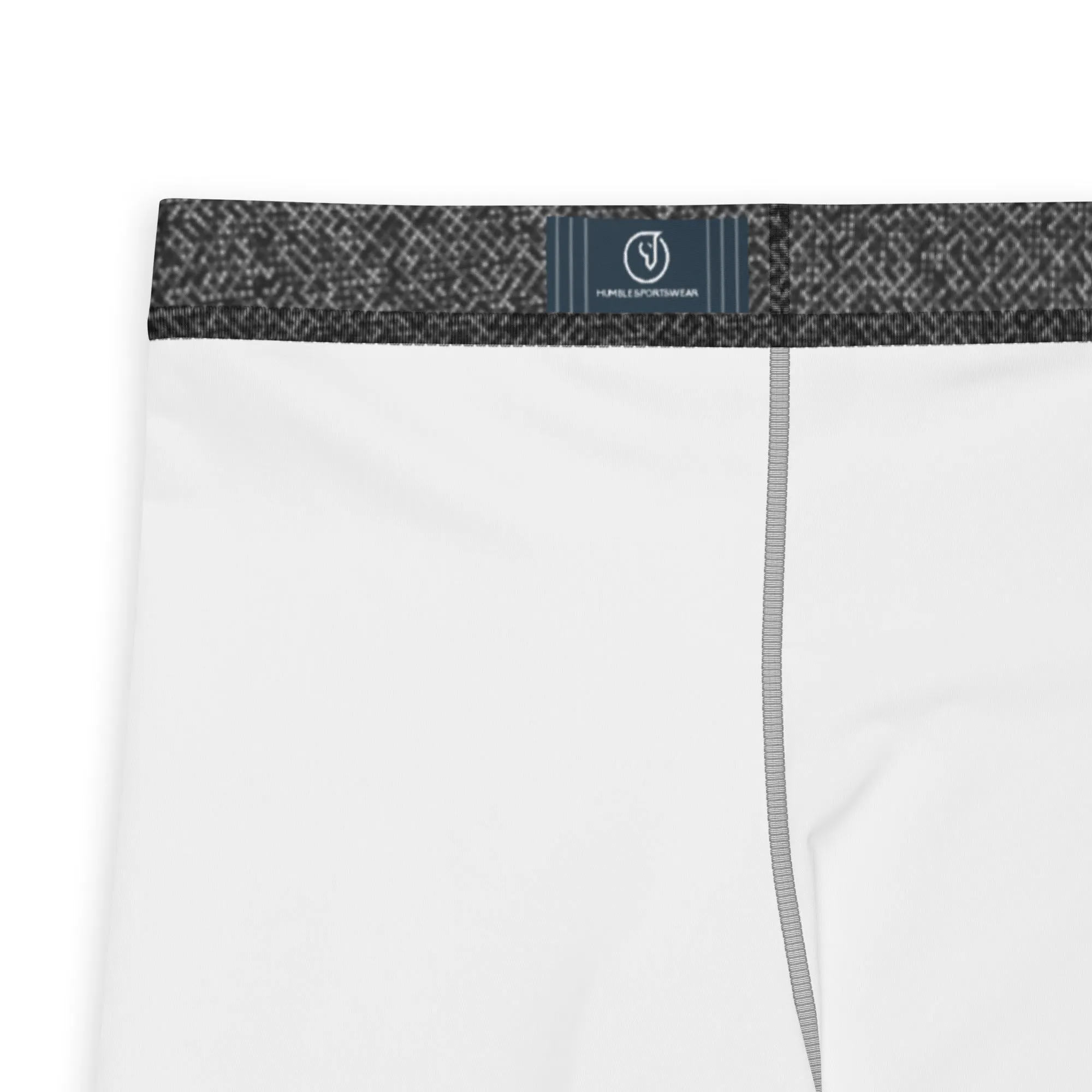Humble Sportswear™ Men's Pattens Grey Performance Leggings