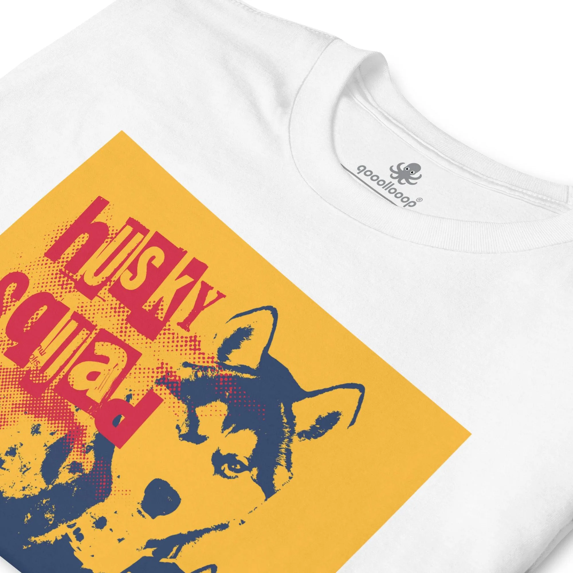 Husky Squad Wild And Fierce | Unisex Soft Style T-Shirt