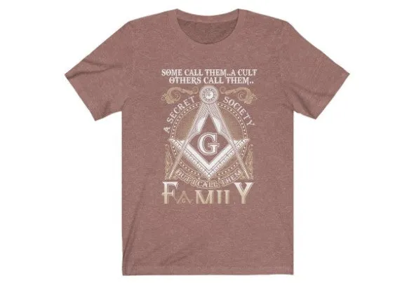 I Call Them Family Masonic T-Shirt
