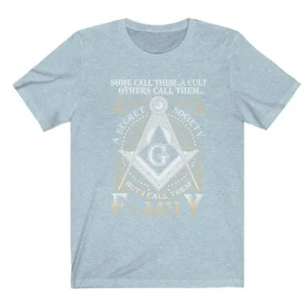 I Call Them Family Masonic T-Shirt