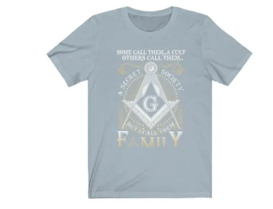 I Call Them Family Masonic T-Shirt